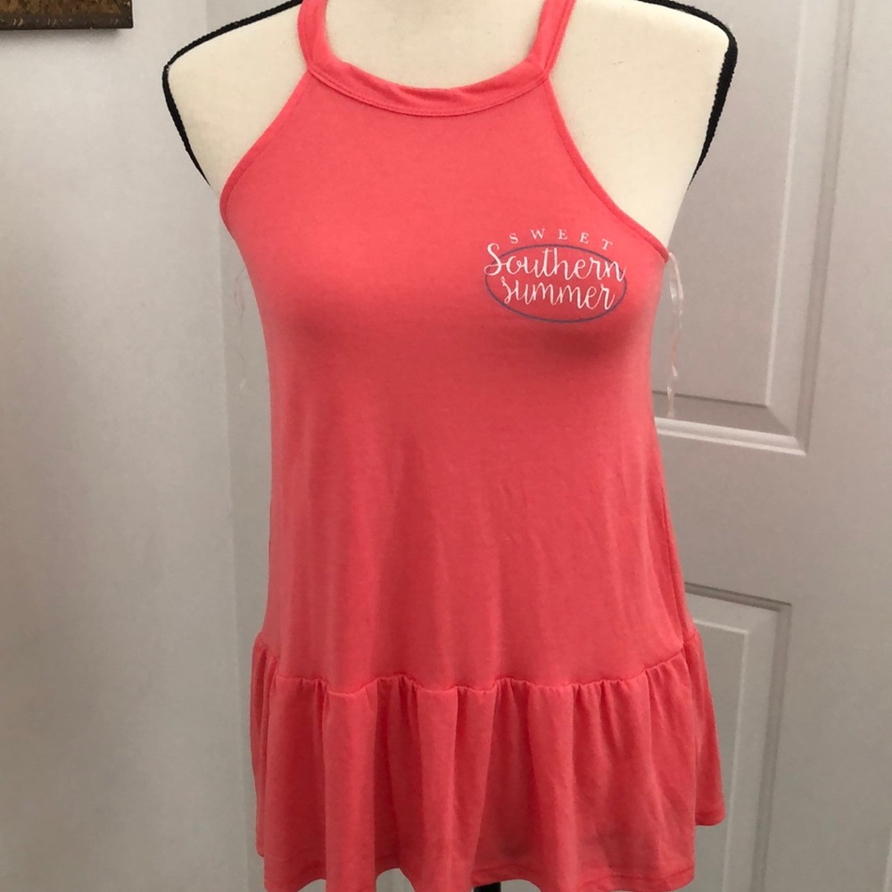 NWT SUMMER TANK WITH FOUNCE SIZE S